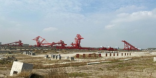 镇江港高桥港区钢丝网骨架复合管管网敷设工程